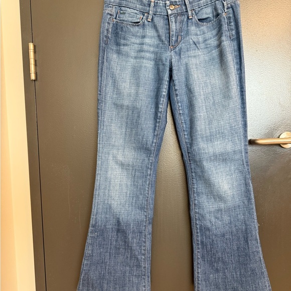 Joe's Jeans size 30 EUC Dark Blue Wide Leg Denim “Rocker” model - Picture 5 of 12